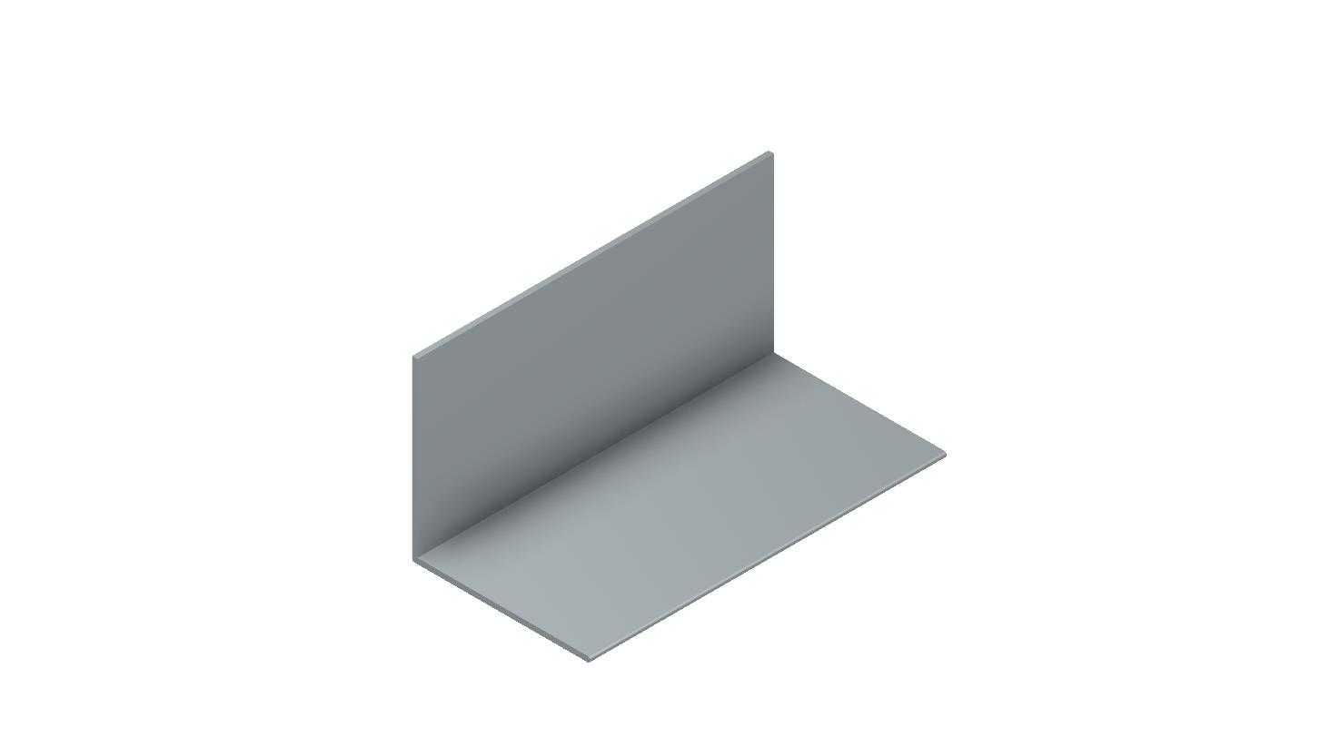 Angle Trim 50 x 50mm | Plain Perimeter Trim | Aluminium Profiles | aask us