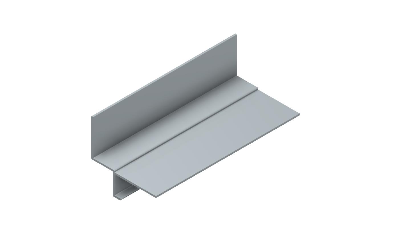 Plasterboard Plain Shadow Trim 15 x 15mm | Aluminium Profiles | aask us