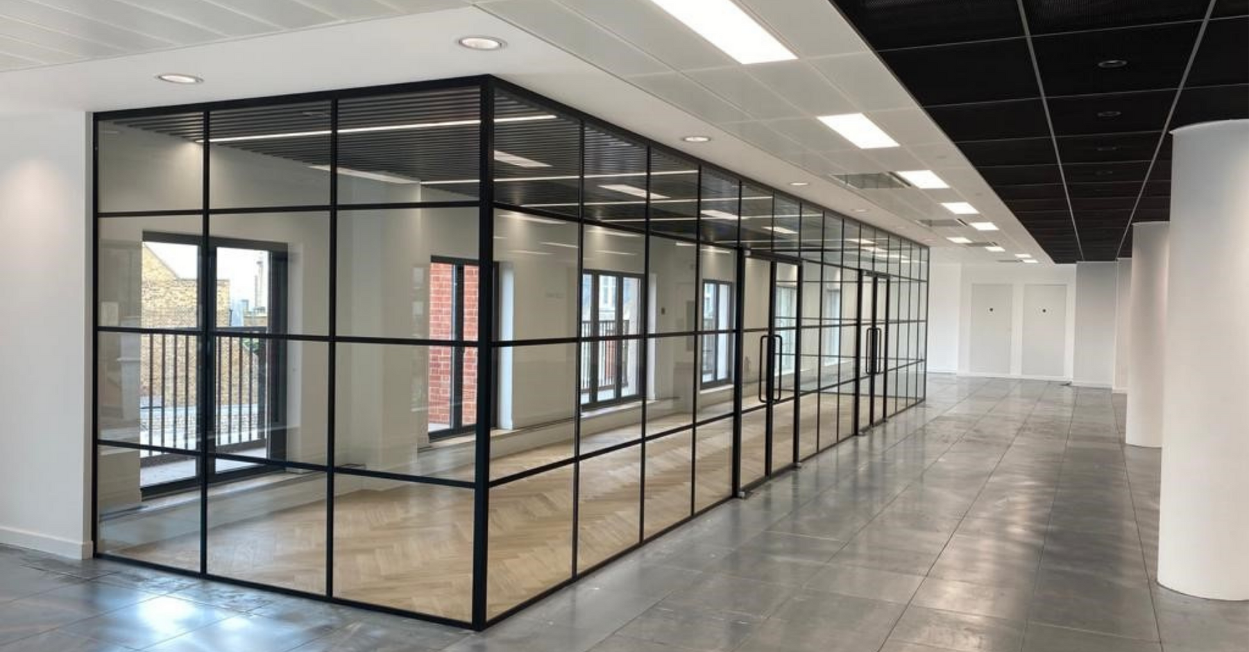 aask us launches glazed partitioning systems
